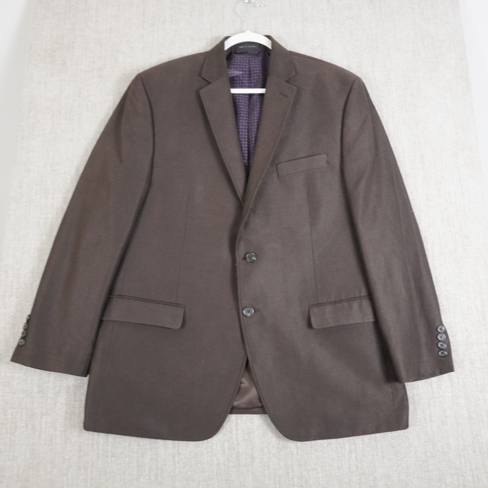 Chaps Ralph Lauren Blazer Sport Coat Brown 44R - 2 Button